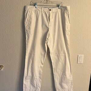 Tommy Hilfiger White Chinos Classic Cotton Blend